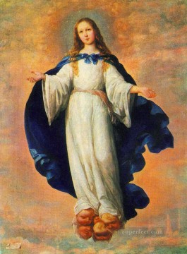 The Immaculate Conception2 Baroque Francisco Zurbaron Oil Paintings